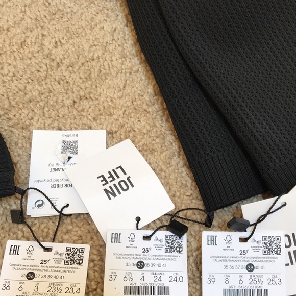 NWT! BERSHKA stretch fabric over the knee boots - Picture 7 of 12